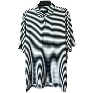Polo size XL FG tech, golf, outdoor, size XL |Green & White| Made in USA